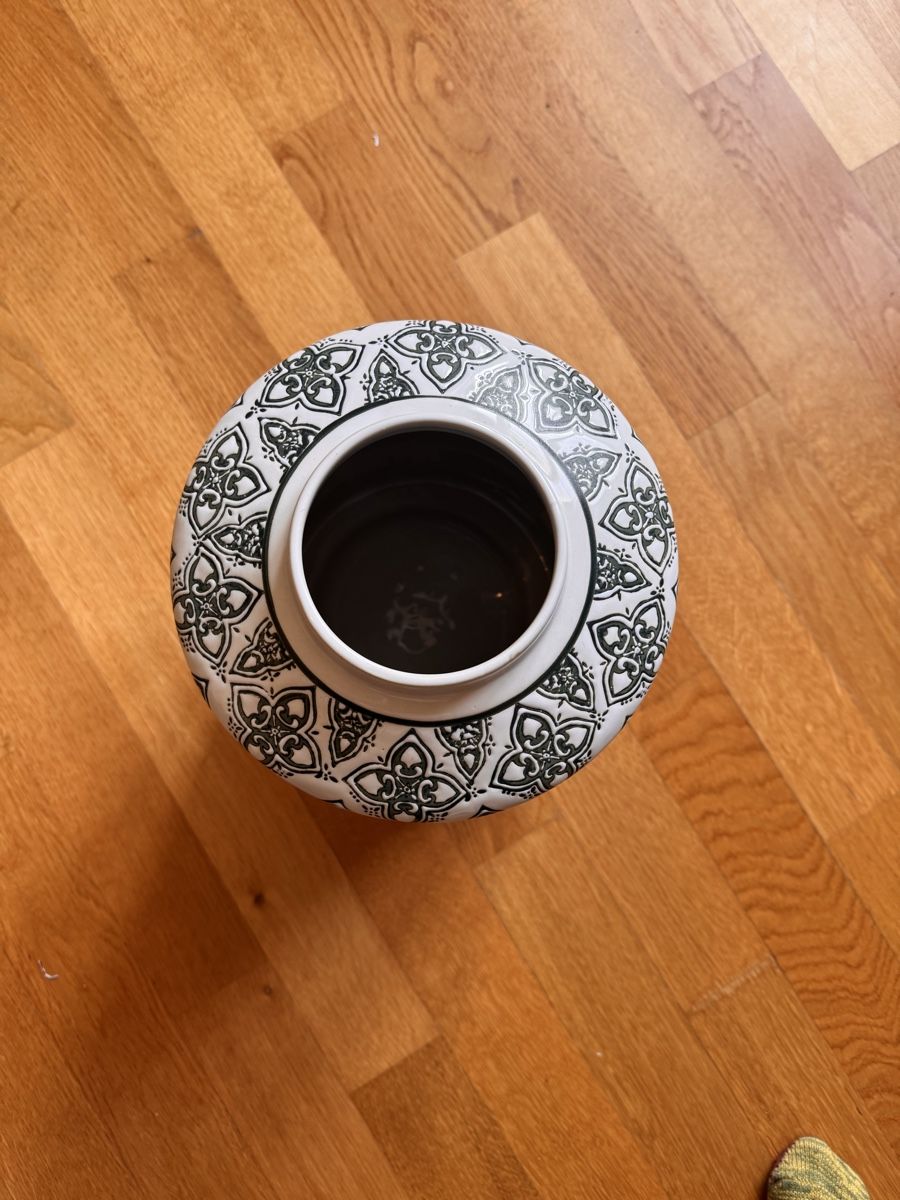 Vasi & Recipienti: Vase mit Muster und Deckel, Keramik, Neu – Nuovo (secondo la descrizione) da Bern venduto da tan_djs5 2