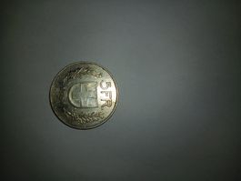 Pièce rare: 5 Fr. 1951 argent, à saisir pour collection!