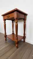Beistelltisch mit Schublade und Ablage Holz gut erhalten