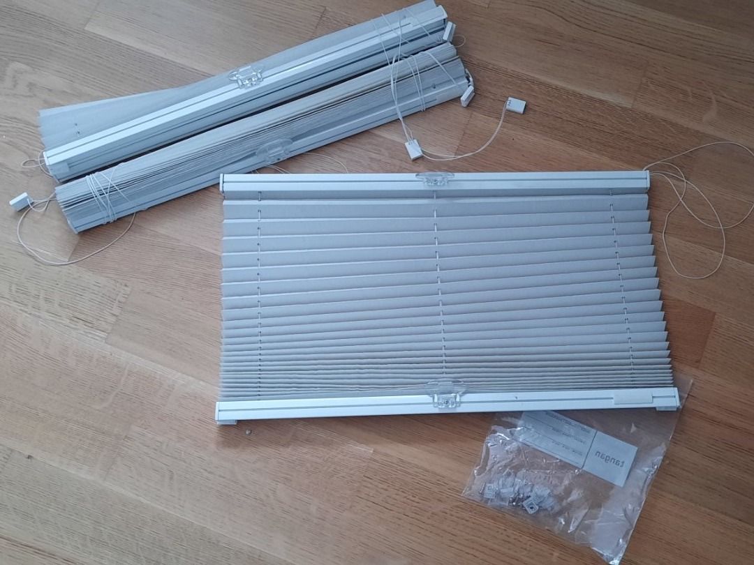 Vorhänge: ***SILENT GLISS*** Plisseefaltrollos 2x3Stk – Gebraucht aus Wädenswil von H2H_Secondhandshop