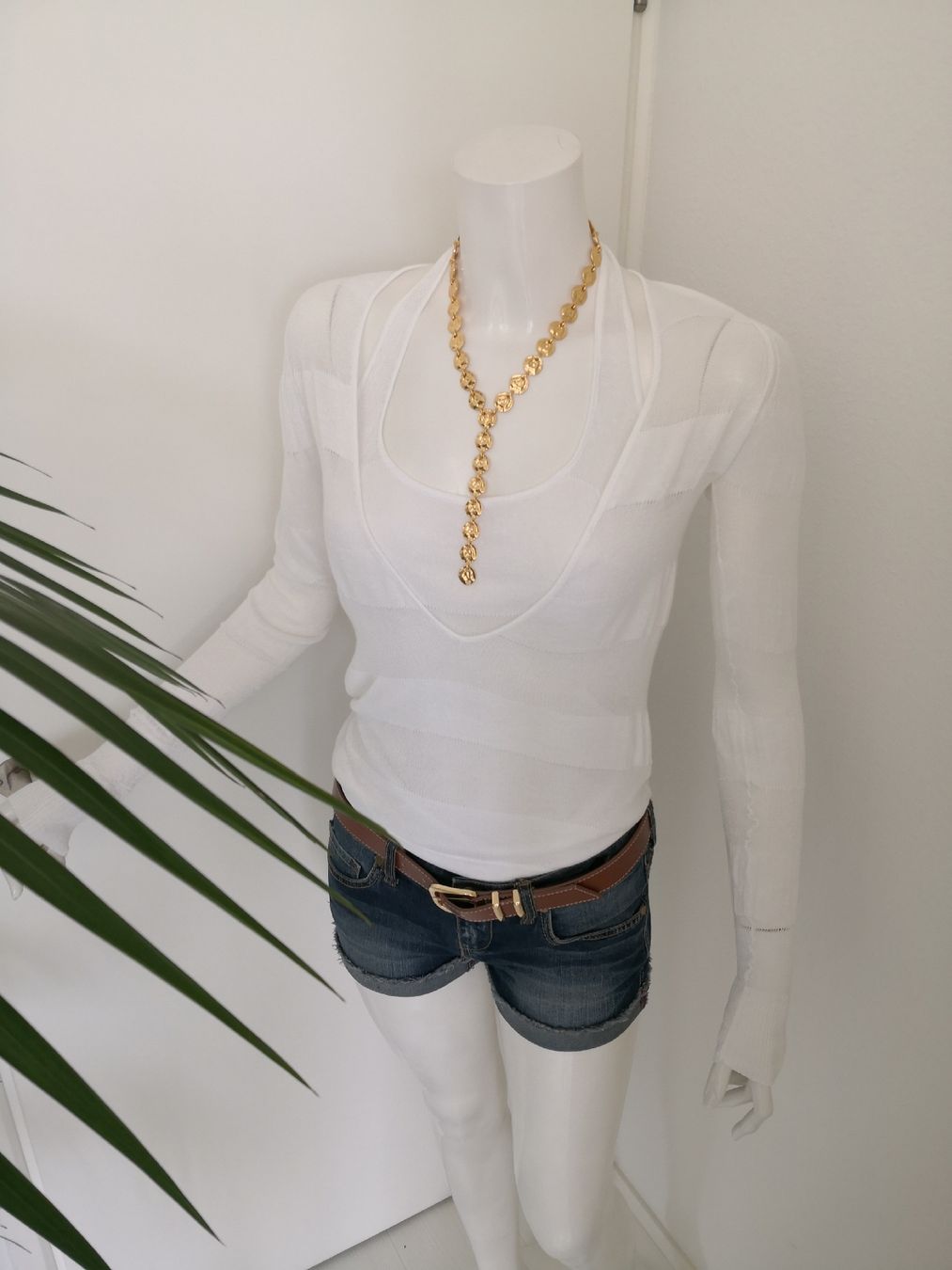 Mango Maglioni & Felpe: 🤩MANGO STRICK-TOP-PULLOVER WEISS – Nuovo (secondo la descrizione) da Olten venduto da Naja-Twins-Twins 3