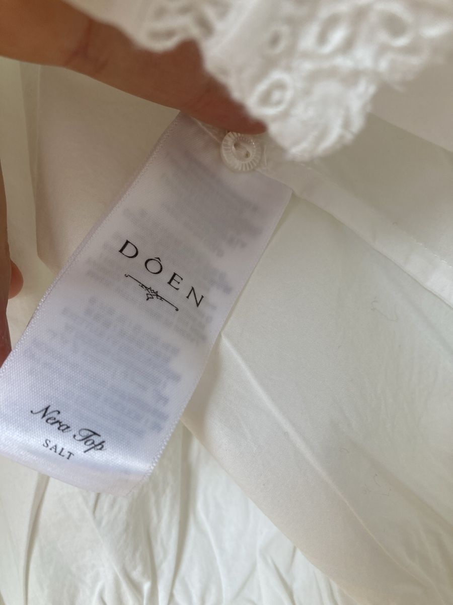Dôen Camicette: Doen Nera top blouse – Nuovo (secondo la descrizione) da Bottmingen venduto da Poppyfields 5