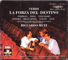 Muti Verdi LA FORZA DEL DESTINO Plácido Domingo Oper 3CD Box