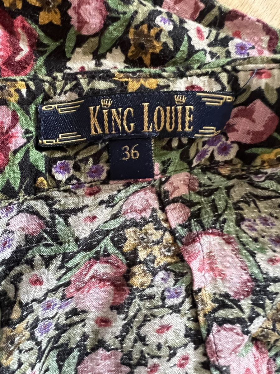King Louie Gonne: Jupe King Louie, Gr 36, Blumenmuster – Usato da Bern venduto da Slo3 3