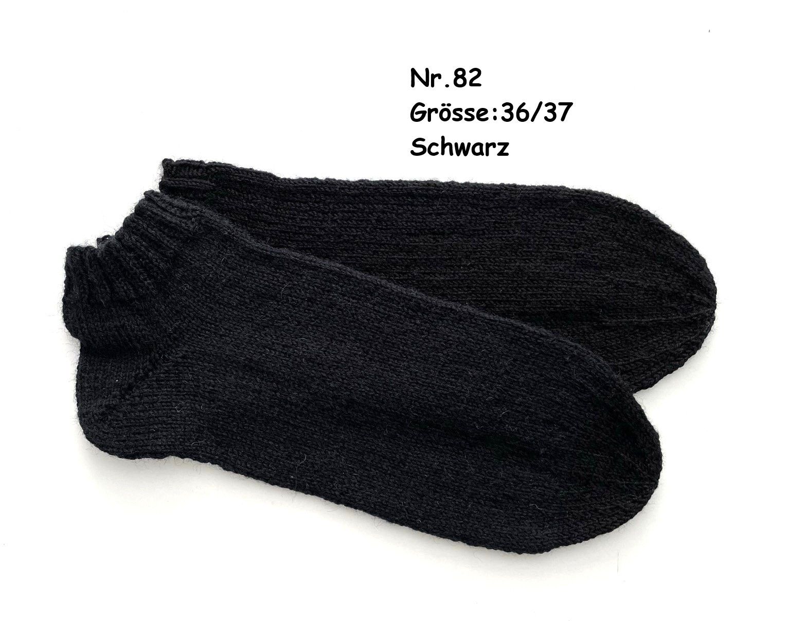 Calze: Sneaker - Socken handgestrickt  Gr.36/37  Nr.82 – Nuovo e nell'imballaggio originale da  venduto da