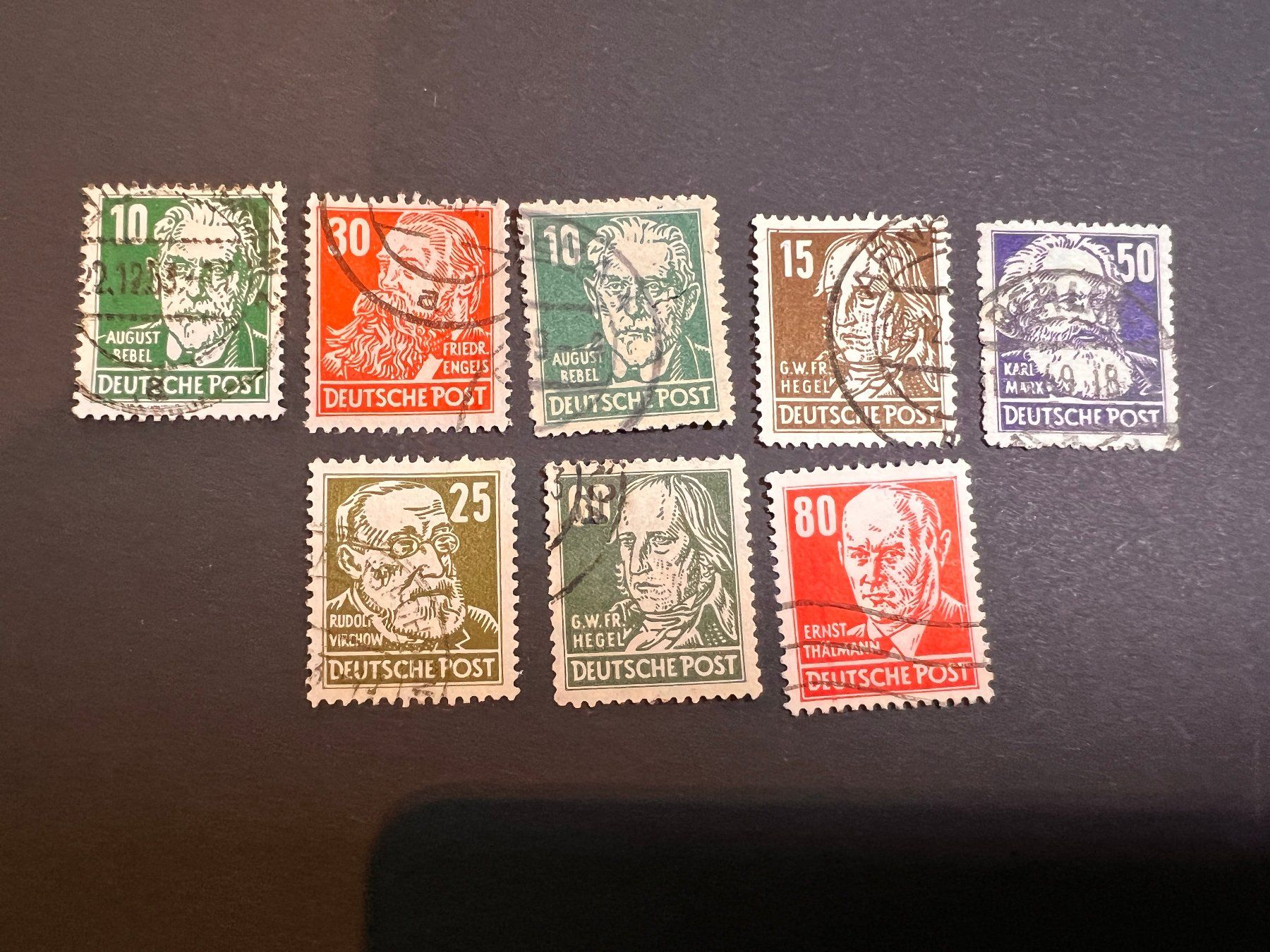Alle Briefmarken: DDR 1925 Lot gest. (3441) – Gebraucht aus Hinwil von Sidi4