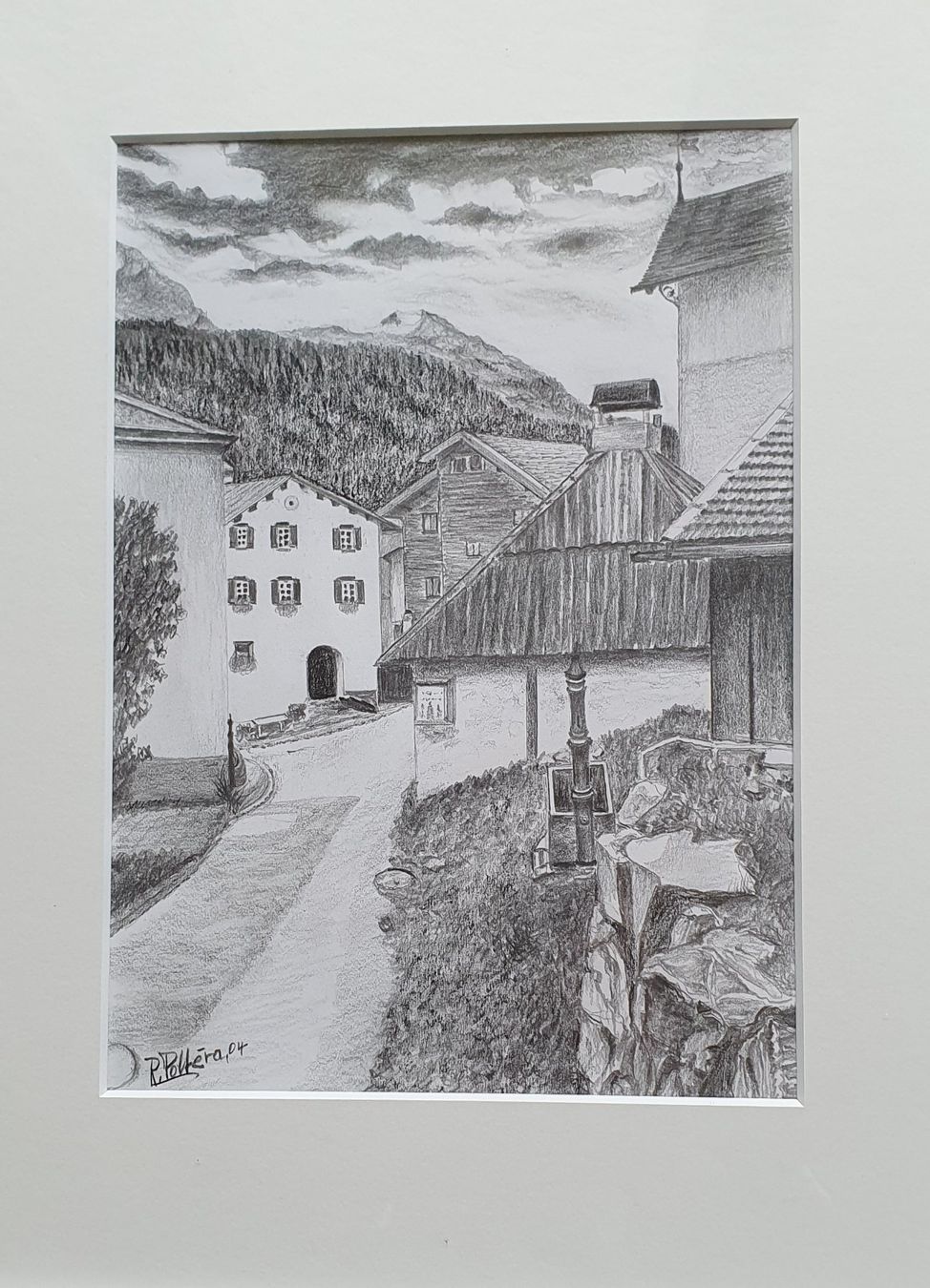 Foto & Immagini: 2 Bilder von Salouf - Zeichnungen – Usato da Kreuzlingen venduto da Rschweiz1 1