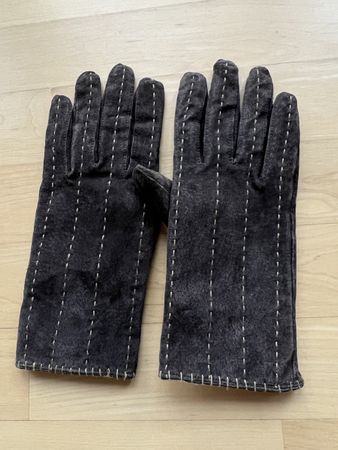 Warme Lederhandschuhe Grösse 7-8