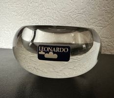 Vintage LEONARDO Design Glas-Teelichthalter