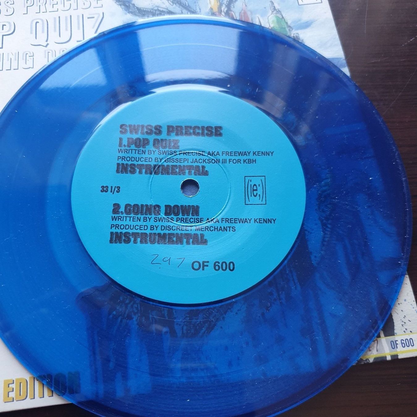 Dischi in vinile: Swiss precise - Pop quiz 7inch vinyl – Usato da Zürich venduto da haitimarasa 1