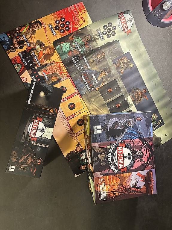 Jeux: Maximum Apocalypse mit Erweiterungen und Inlay – D'occasion à Trogen par Rico-Mittelholzer