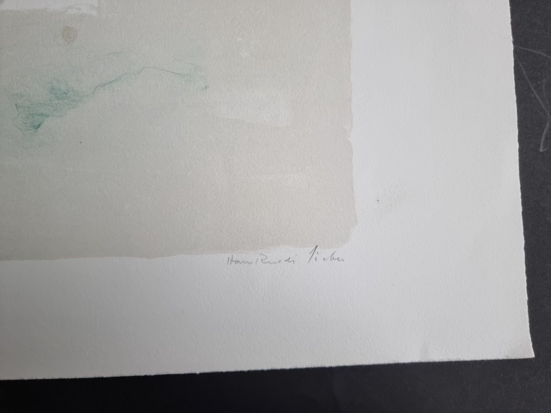 Grafica & Litografie: SIEBER HANS-RUEDI LITHOGRAPHIE SIGNIERT NUMMERIERT – Usato da Gersau venduto da kunst-online 3