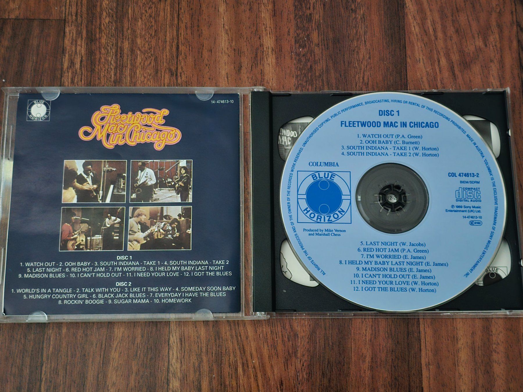 CD: Fleetwood Mac - In Chicago - 2 CD – Usato da Auenstein venduto da Trilos 2