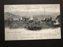 Postkarte Sternenberg 1902 (P329)