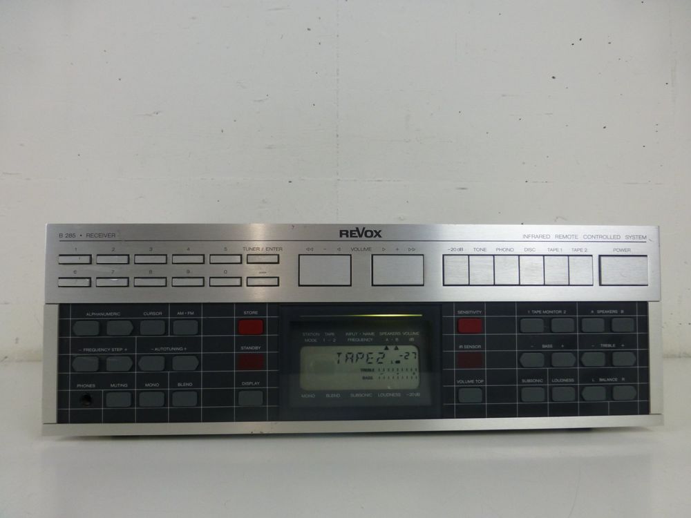 Revox B 285 Receiver / Verstärker (Vintage High-End) (Gebraucht) in ...