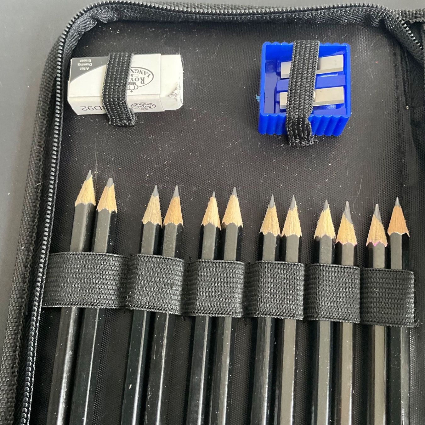 Matite, matite colorate & gessi: Bleistiftset mit Etui – Usato da Grenchen venduto da sojalatte 1
