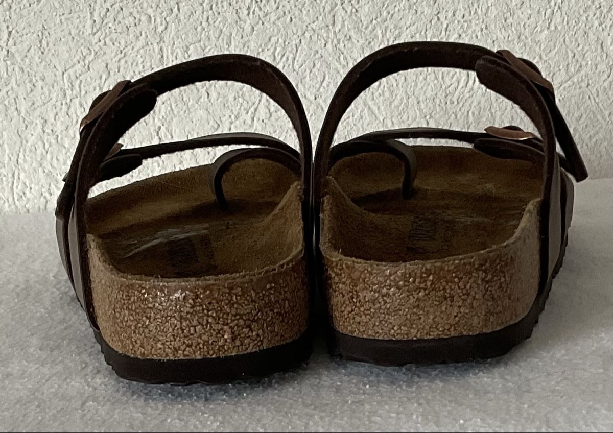 Birkenstock Scarpe da uomo: Birkenstock Mayari Mocca - pointure 39 – Usato da Corseaux venduto da Mililaforet75 5