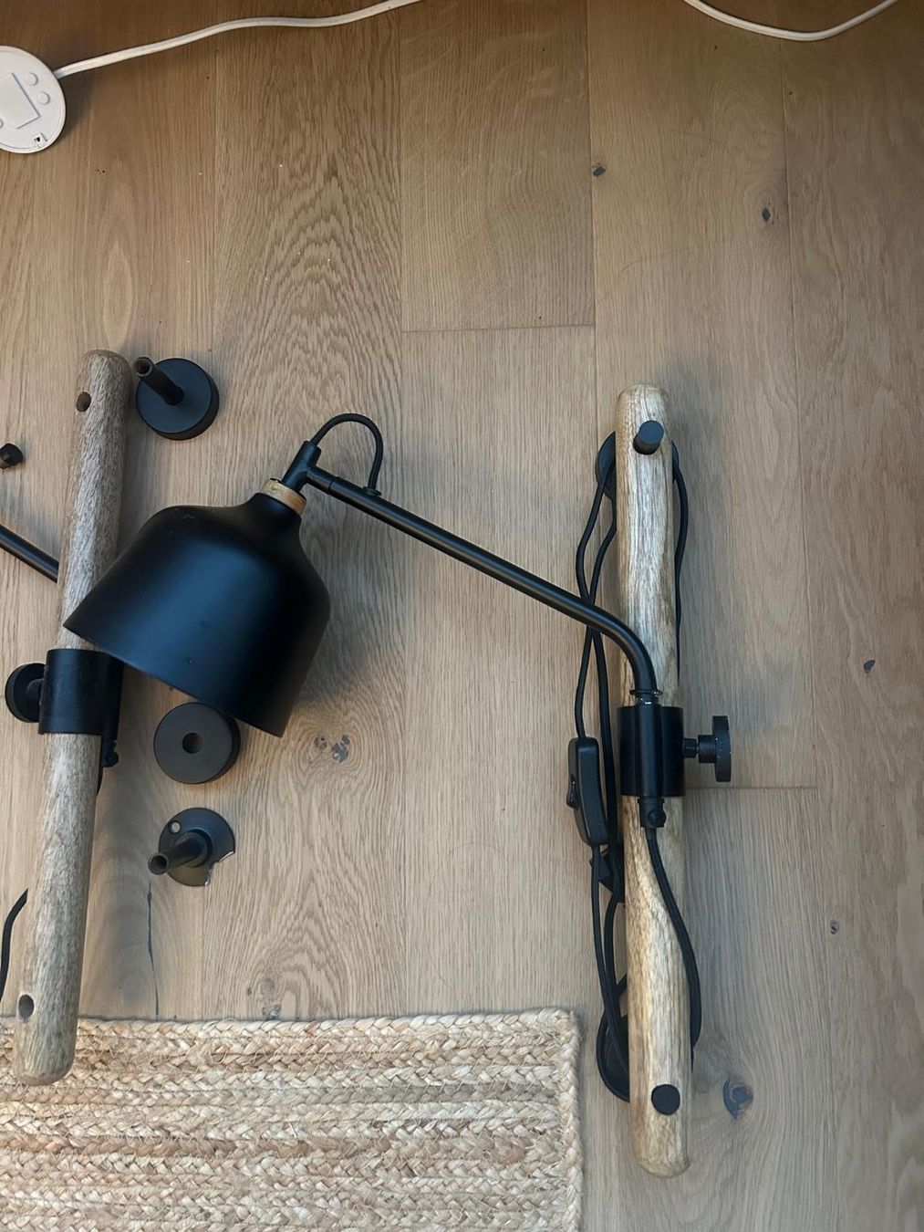 Lampade: 2 Vintage Wandlampen – Usato da Zuchwil venduto da roemens 3
