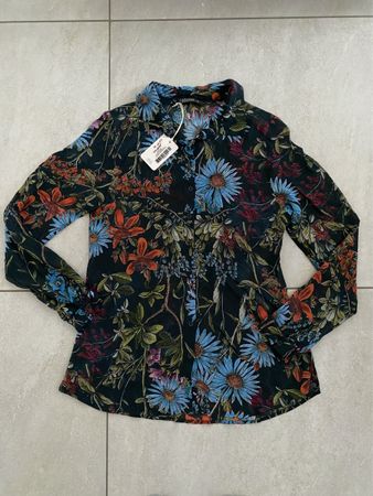 Leichte Bluse von NILE, Gr. XS Neu! 100% Viskose. Bluse long