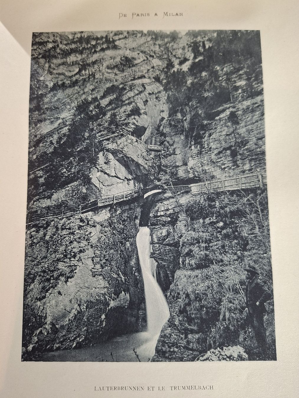 Bücher: antikes Buch, De Paris a Milan par le Gotthard – Gebraucht aus Grindelwald von carro5 3