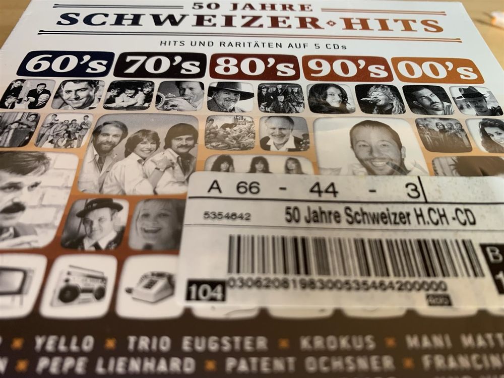 50 Jahre Schweizer Hits 196020005 CD Kaufen auf Ricardo
