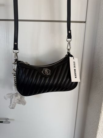 Steve Madden Black Shoulder Bag, new!