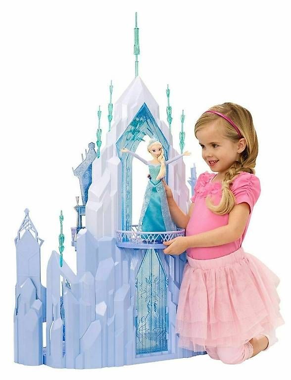 Puppenhäuser & -möbel: Frozen-Schloss – Gebraucht aus Riehen von pau_vl6b