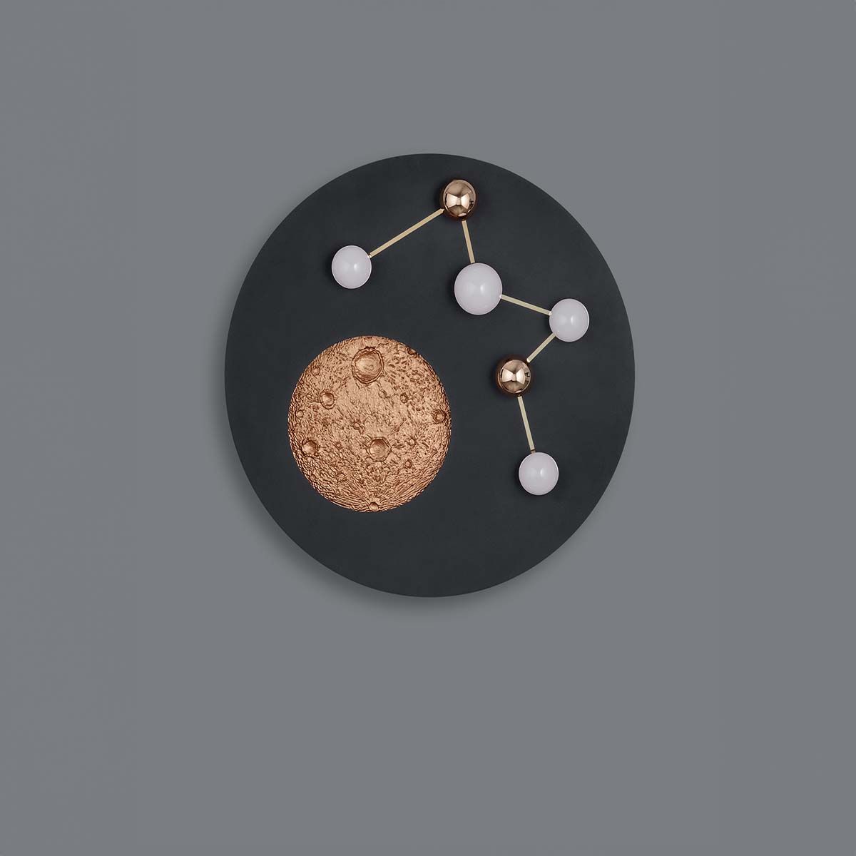 Kronleuchter & Deckenlampen: LED Deckenleuchte, Sterne, Mond, 50 cm Ø – Neu (gemäss Beschreibung) aus Kreuzlingen von Smart-Light 4