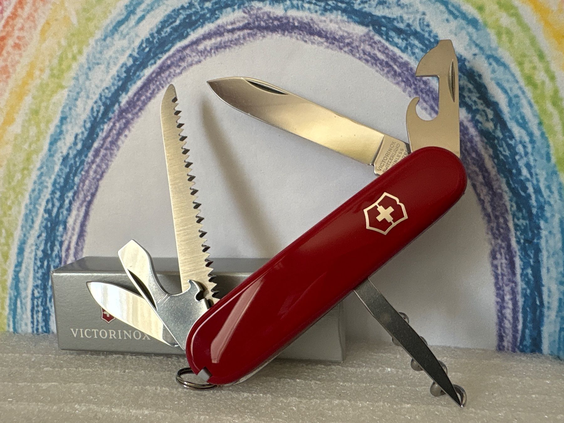 Victorinox Coltelli tascabile: VICTORINOX - Camper - Sackmesser – Usato da Andwil SG venduto da Rainboli