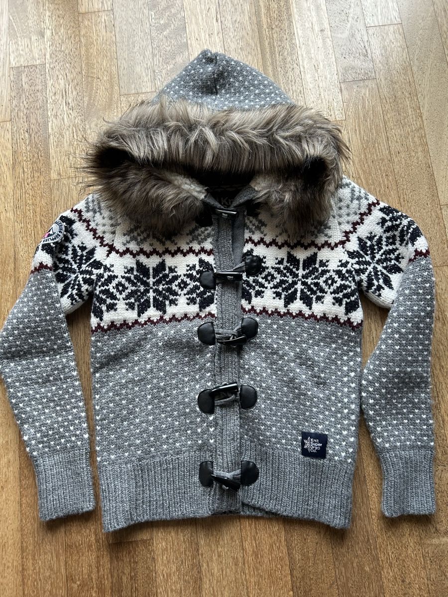 Superdry Vestes: Superdry Strickjacke Norweger Style – Neuf (Voir description) à Oeschgen par Kaduli 1