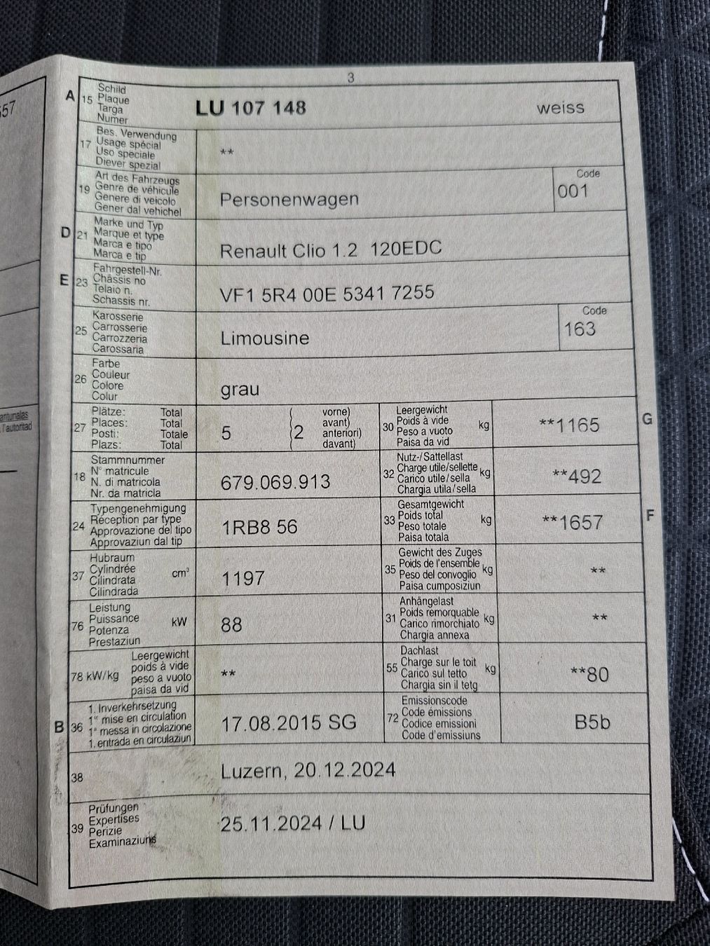 Renault Autos: Renault Clio – Gebraucht aus Greppen von amy_fank 6