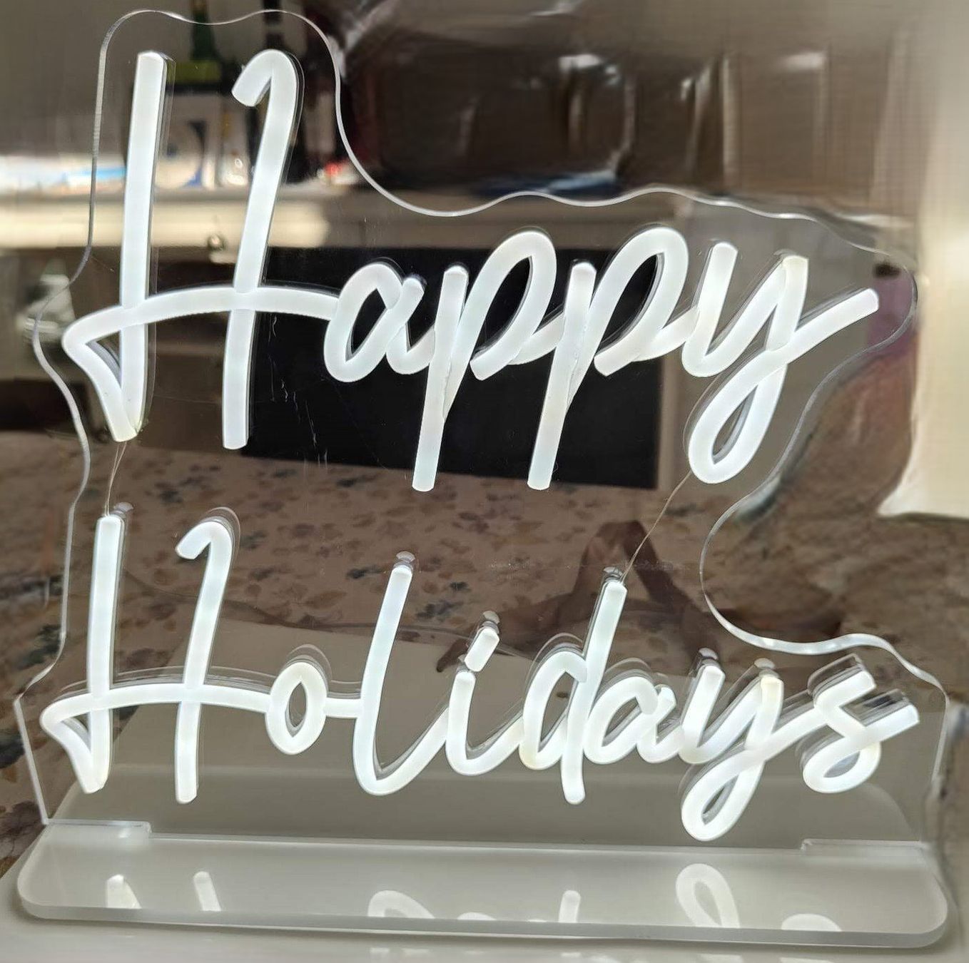 Tutte le decorazioni: HAPPY HOLIDAY - Neon Schild – Usato da Rancate venduto da Solo_cose_belle