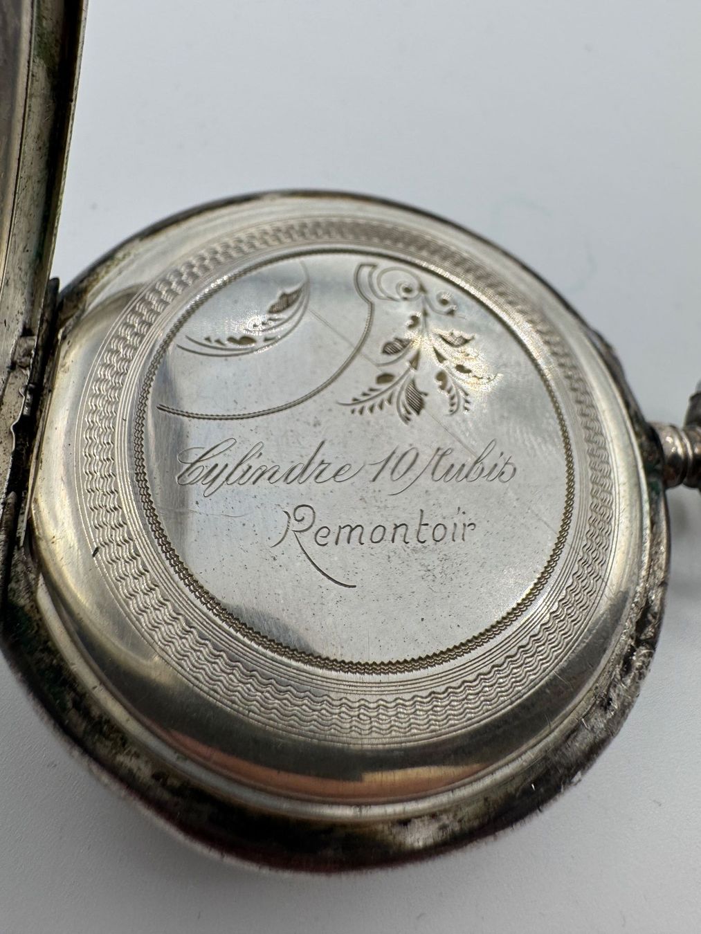 Swiss Montres: Taschenuhr mit Kette , Silber 800 – D'occasion à Sachseln par BONATI01 4