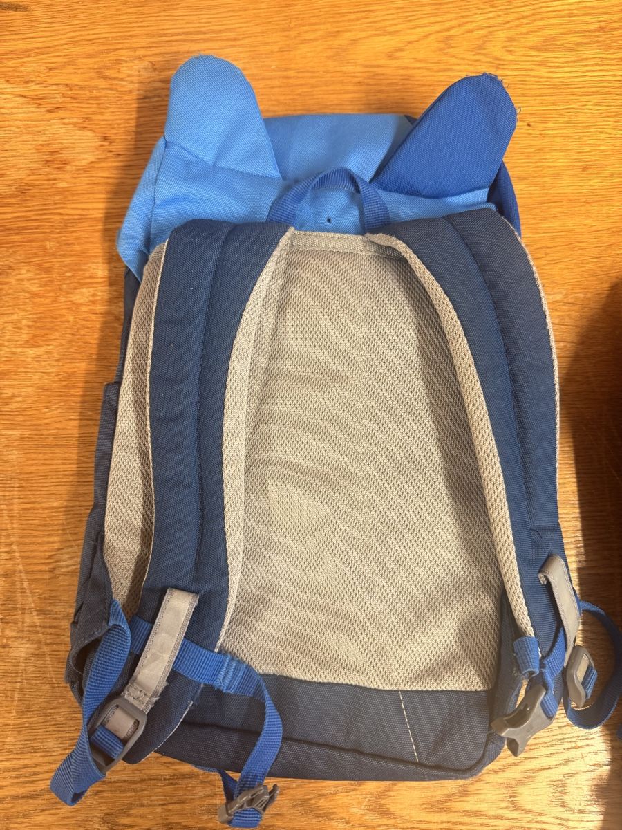 Deuter Zaini: Deuter Kinderrucksack Kikki blau   – Usato da Klingnau venduto da Nirvana 1