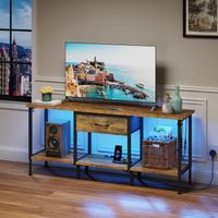 Fernsehtisch TV Cabinet mit LED-Beleuchtung TV bis 55 Zoll