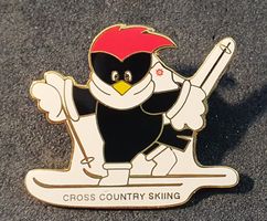 CC457 Pin Winter Asian Games AOMORI 2003 - Cross Country Ski