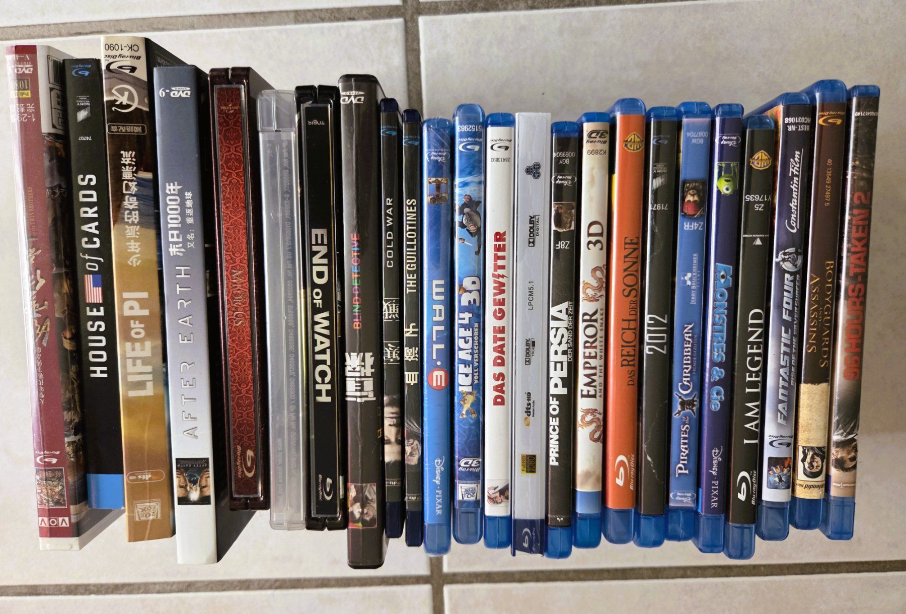 Tutti i DVDs: BLU-RAY DISC / KLEINE BLU RAY SAMMLUNG – Usato da Brüttisellen venduto da Nighttrain 2
