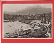 Luzern  Einweihung der Seebrücke 1936   -   alte AK