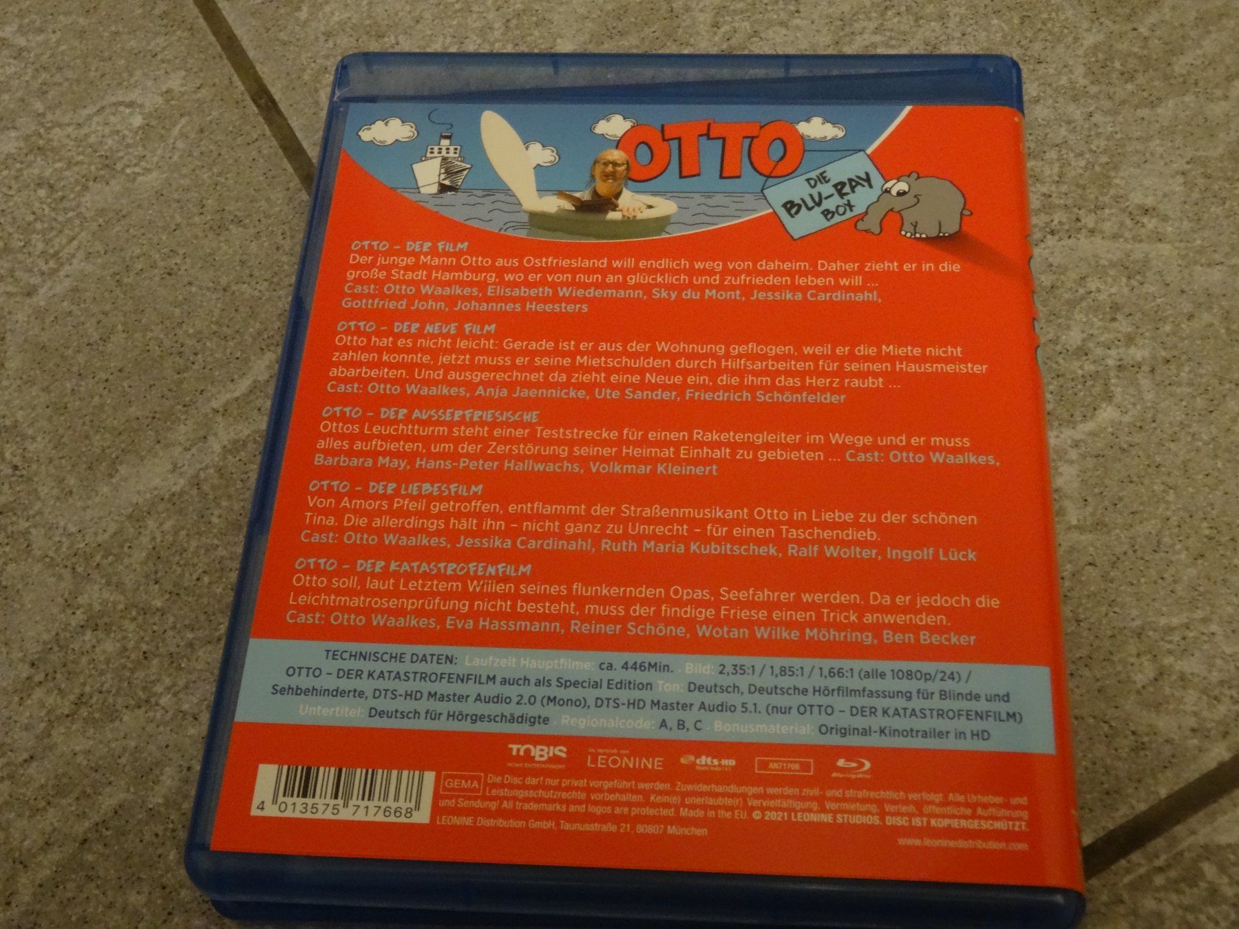 Tutti i DVDs: Otto Blu-ray Box Set Die Blu-ray BOX – Usato da Olten venduto da Disc-Verkauf 6