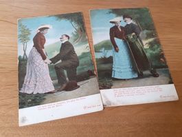 KITSCH - PAAR - bei und nach HEIRATS ANTRAG