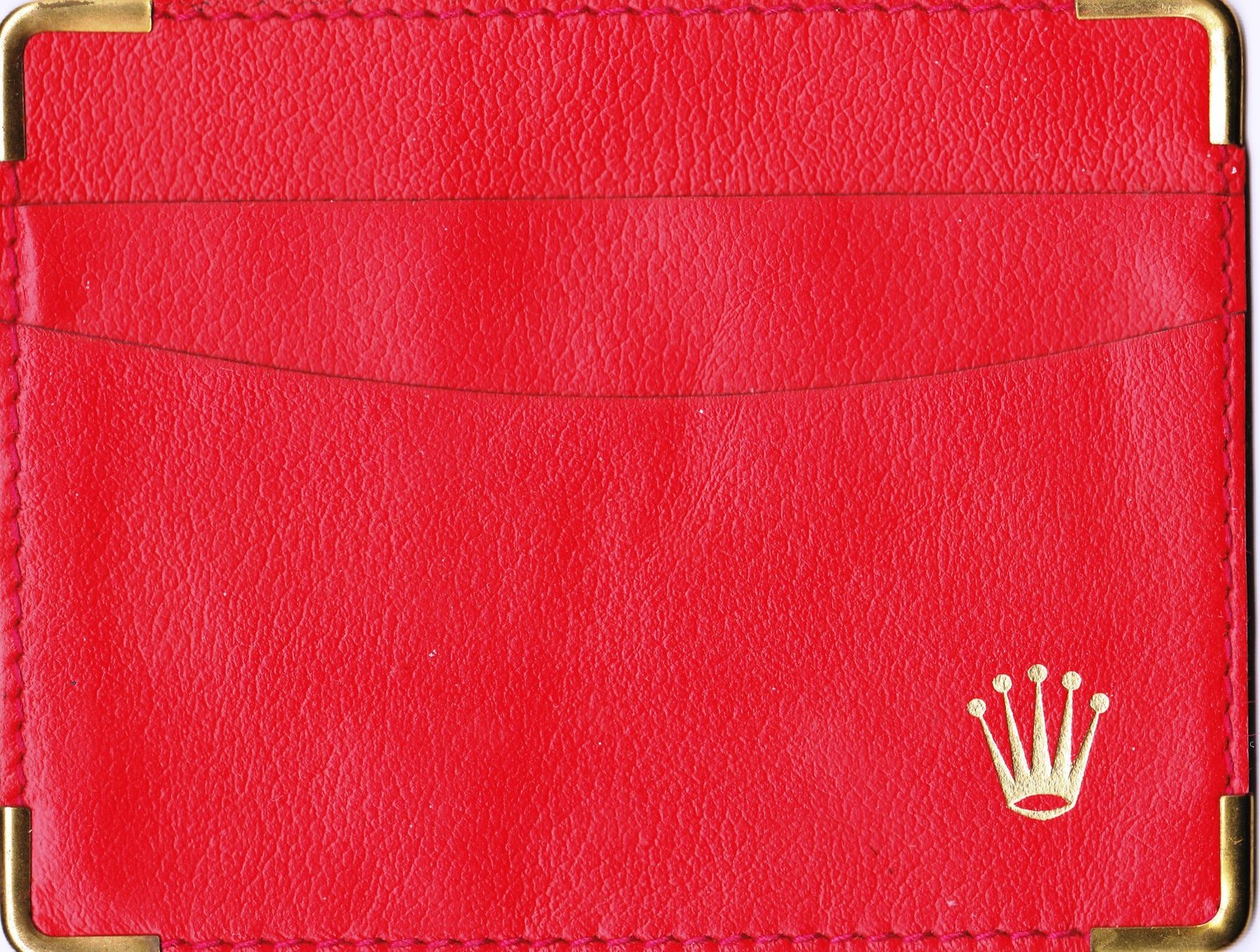 Sonstige Kleidung & Accessoires: ROLEX ♛ RED CARD HOLDER ref. 0101.60.05 !!!!!!!! – Gebraucht aus Aurigeno von SCS