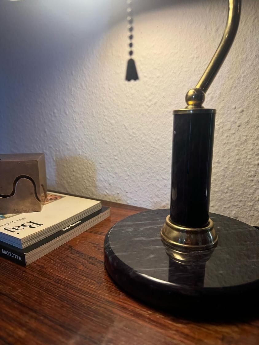 Lampade: ancienne lampe banquier – Usato da Vésenaz venduto da Angela.C3 2