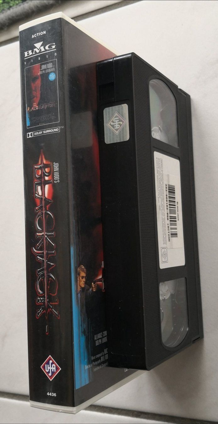 Tutti i VHS: VHS - John Woo's Blackjack - mit Dolph Lundgren - BMG – Usato da Ueberstorf venduto da Movieman83 2
