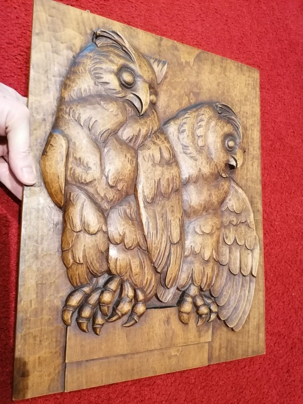 Articoli in legno: Holz Bild von O.Hurter CH 1925 – Usato da Muri AG venduto da goodmood17 5