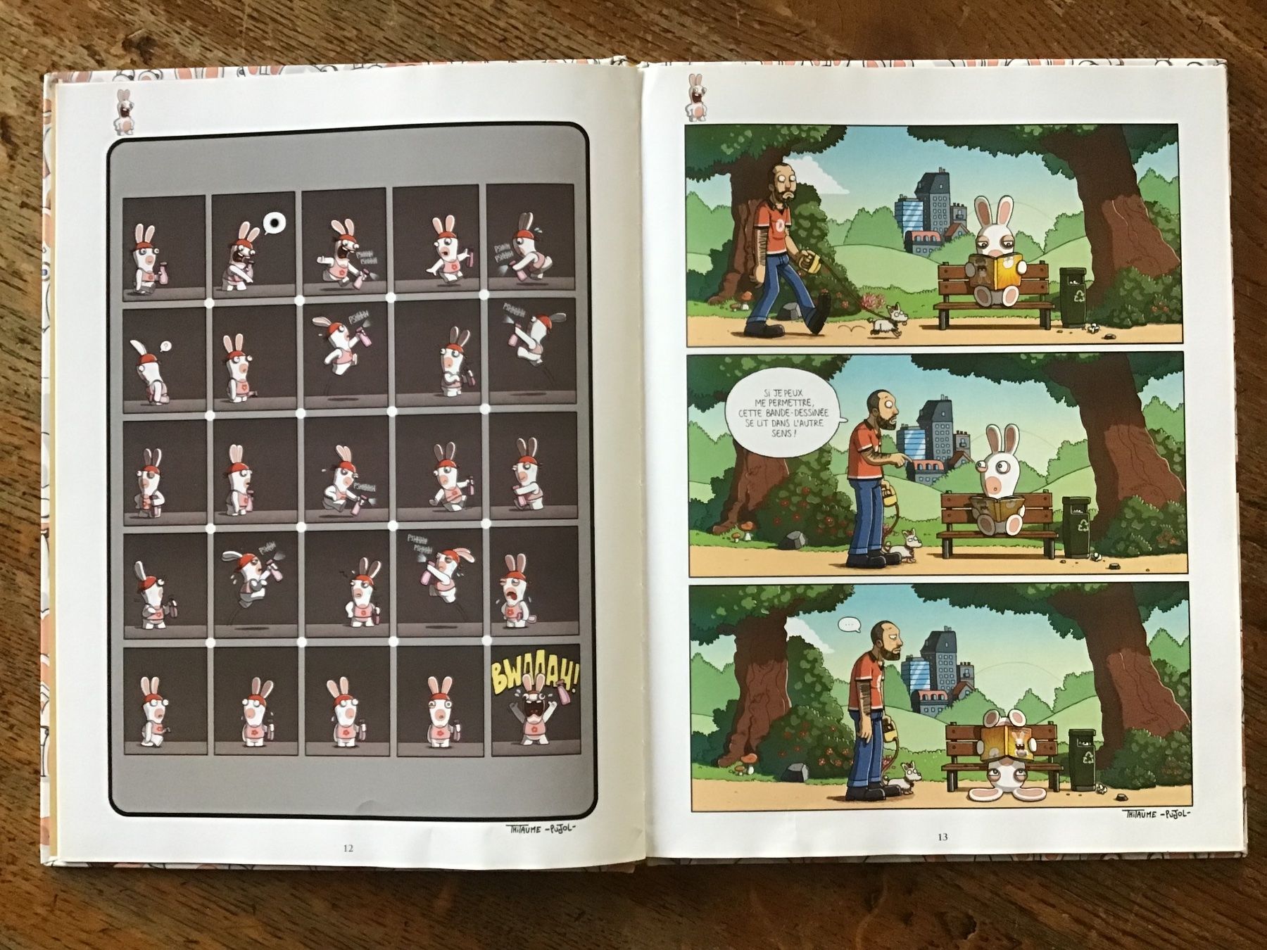 BD: The lapins crétins 2. Invasion – D'occasion à Fully par Ruby97 3