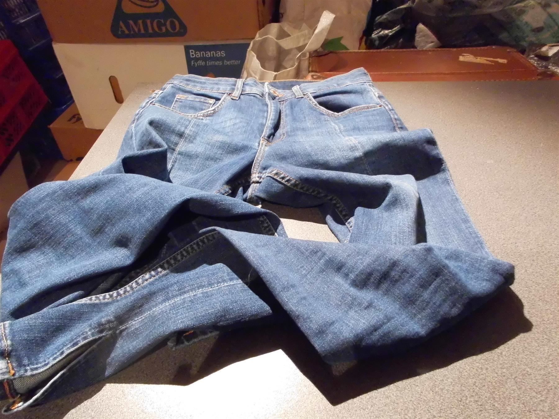 Jeans: Jeans ca.  Grösse S, Naht vorne – Usato da Zürich venduto da abraxas1291