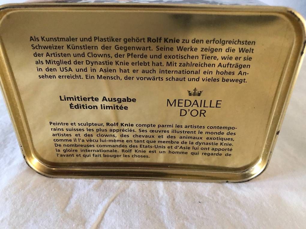 Sonstige Dekorationen & Accessoires: Rolf Knie Blechdose – Gebraucht aus Freienstein von ErnaS01 3