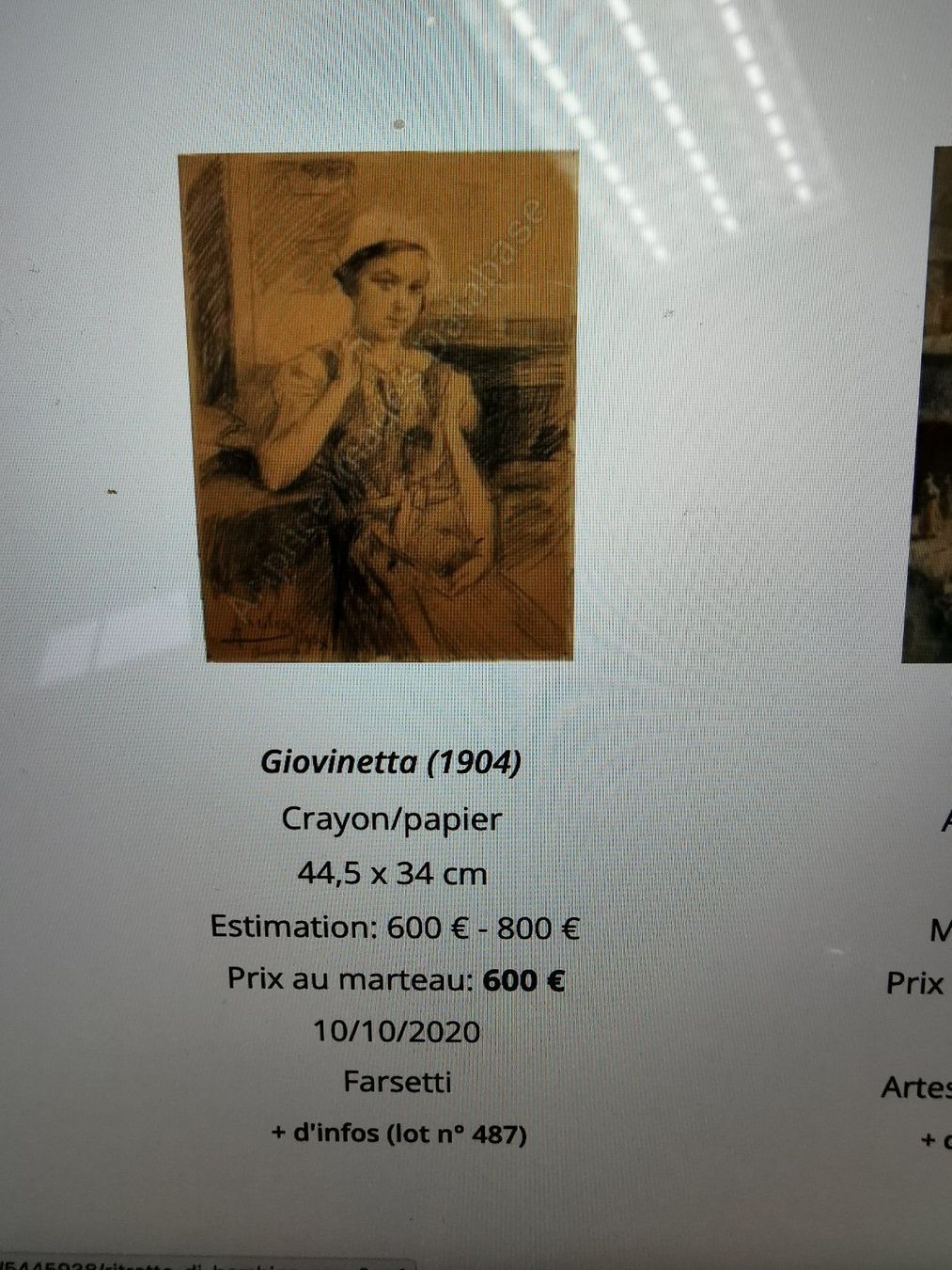 Gemälde: ORIGINAL ALESSANDRO MILESI(1856-1945) – Gebraucht aus Genève von Qanil77 6