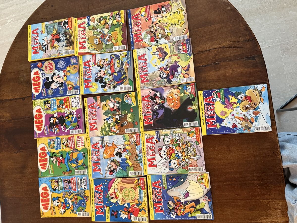 Fumetti: Disney Mega 16 volumi – Usato da Ascona venduto da GioeleS