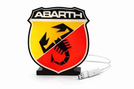 ABARTH LED LAMPE USB Inklusive Versand